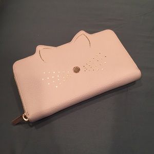 Ted Baker Cat Ears Zip Wallet (new with tags)